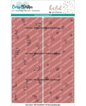 CarlijnDesign Hot Foil A6 Confetti (CDHF-0021) (DISCONTINUED)