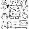CarlijnDesign Stempels Gnome Man (CDST-0092) (OUTLET)