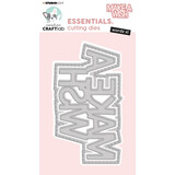 Creative Craftlab Essentials Cutting Dies Wordz XL Make a Wish (CCL-ES-CD470) (OUTLET)