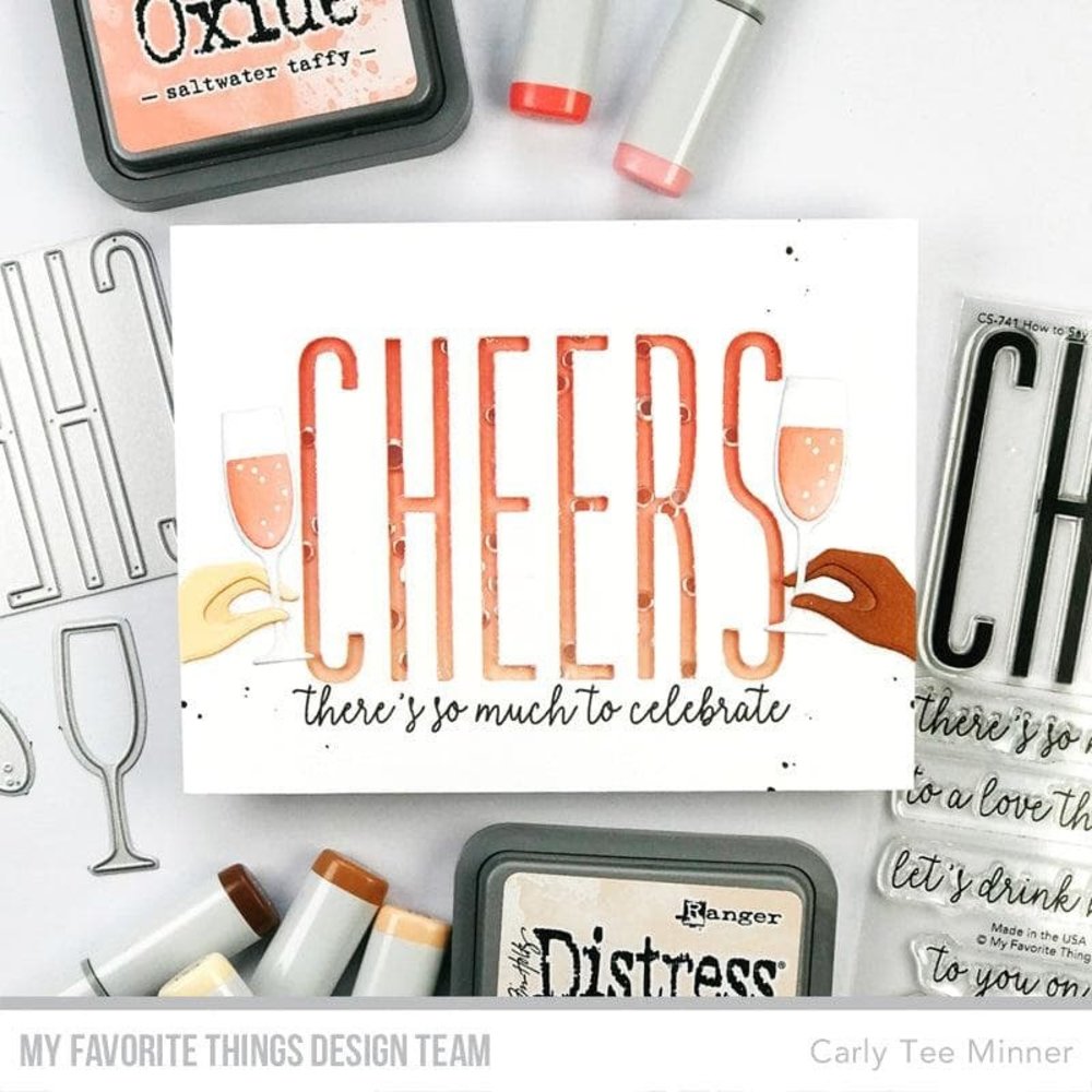 My Favorite Things Tall Cheers Die-namics (MFT-2441) (OUTLET)