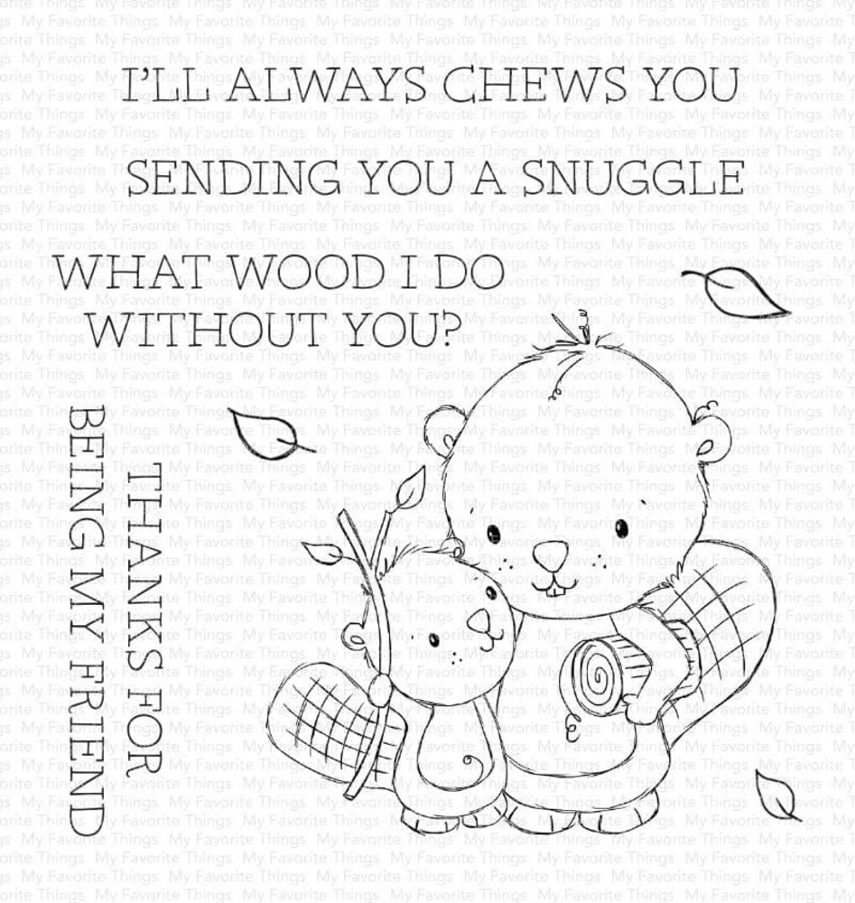 My Favorite Things I'll Always Chews You Clear Stamps (RAM-046) (OUTLET)