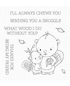My Favorite Things I'll Always Chews You Clear Stamps (RAM-046) (OUTLET)