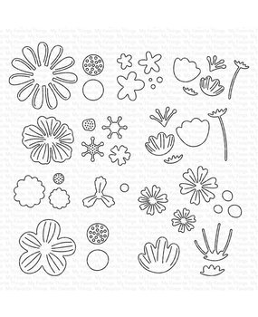 My Favorite Things Fundamental Florals Die-namics (MFT-2450) (OUTLET)