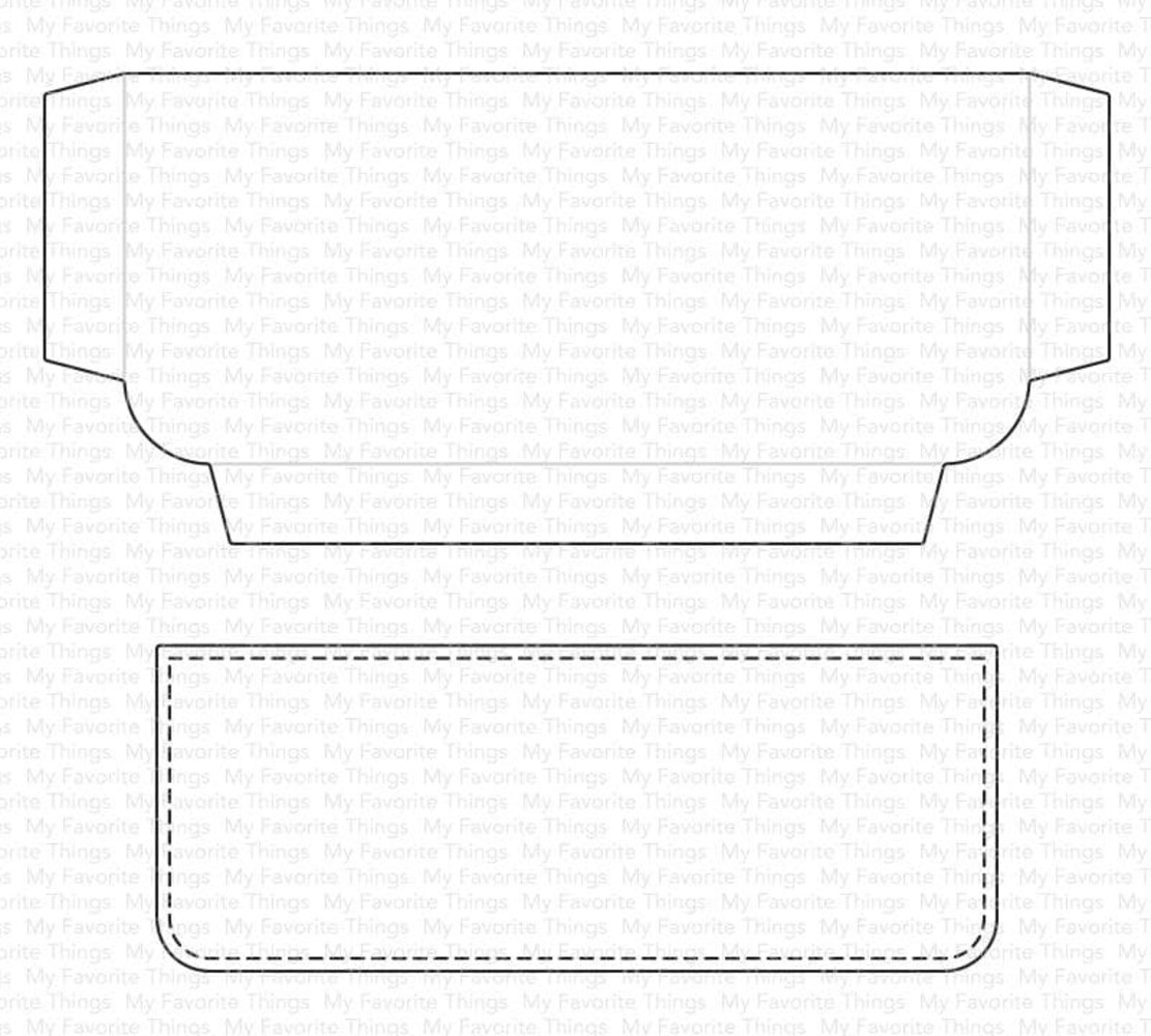 My Favorite Things Gift Card Pocket Die-namics (MFT-2433) (OUTLET)