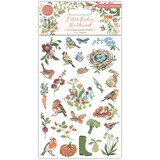 Craft Consortium Little Robin Redbreast Rub-Ons (CCRUBT005)
