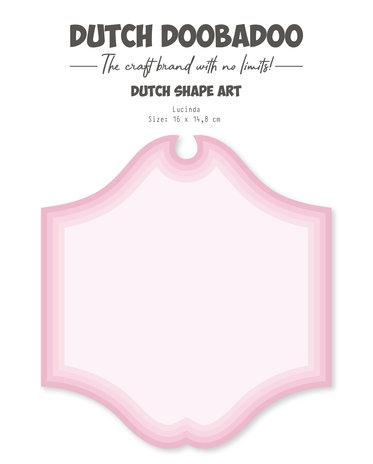 Dutch Doobadoo Dutch Shape Art A5 Lucinda (470.784.193) (DISCONTINUED)