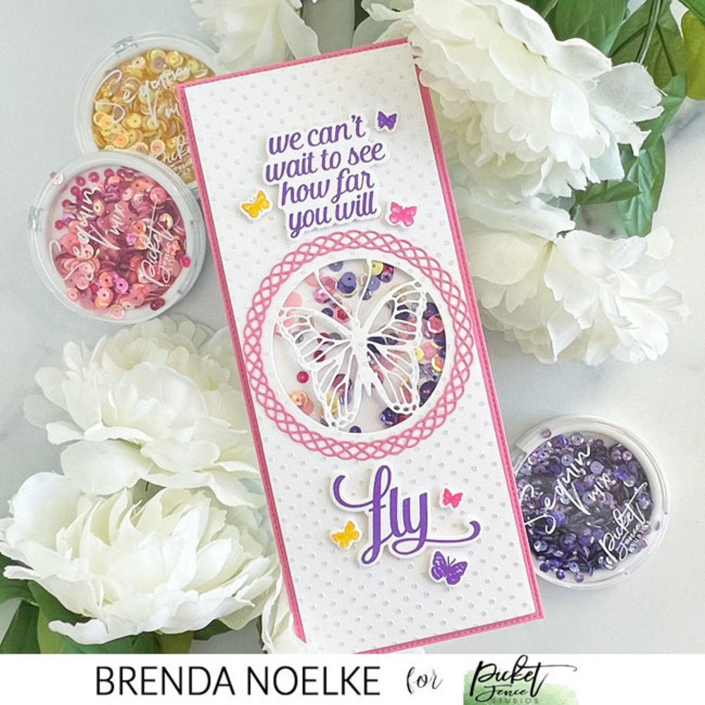 Picket Fence Studios Slim Line A Whole Lot of Polka Dots 4x10 Inch Stencil (SC-354) (OUTLET) Picket Fence Studios Slim Line A Whole Lot of Polka Dots 4x10 Inch Stencil (SC-354) (OUTLET)