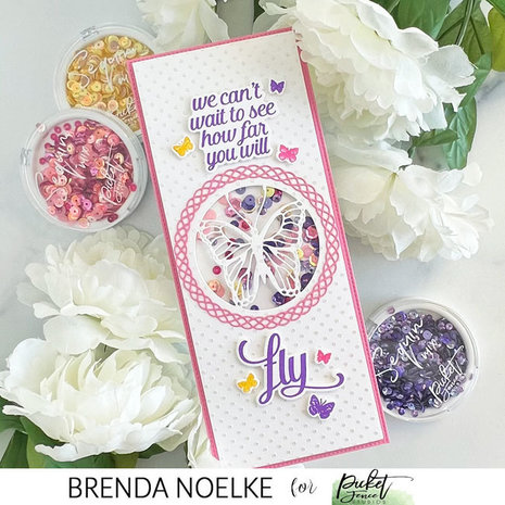 Picket Fence Studios Slim Line A Whole Lot of Polka Dots 4x10 Inch Stencil (SC-354) (OUTLET) Picket Fence Studios Slim Line A Whole Lot of Polka Dots 4x10 Inch Stencil (SC-354) (OUTLET)