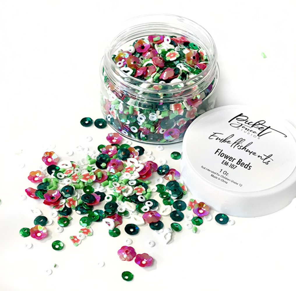 Picket Fence Studios Embellishments Flower Beds 1 oz (EM-107) (OUTLET)