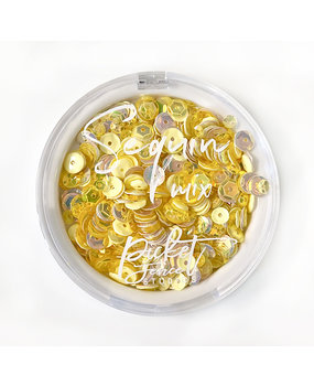 Picket Fence Studios All About the Yellows Sequin Mix (SQ-168) (OUTLET)