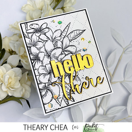 Picket Fence Studios All About the Yellows Sequin Mix (SQ-168) (OUTLET)