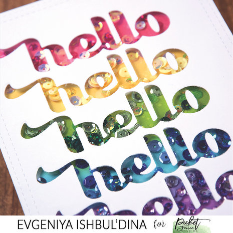 Picket Fence Studios All About the Yellows Sequin Mix (SQ-168) (OUTLET)