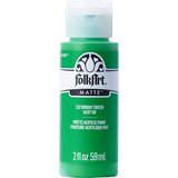 Folkart Acrylic Matte Bright Green 2 fl oz (227) (DISCONTINUED)