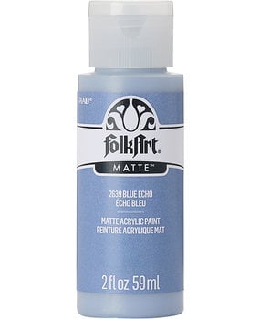 Folkart Acrylic Matte Blue Echo 2 fl oz (2639) (DISCONTINUED)