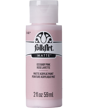Folkart Acrylic Matte Baby Pink 2 fl oz (633) (DISCONTINUED)