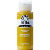 Folkart Acrylic Matte Golden Ochre 2 fl oz (4659) (DISCONTINUED)
