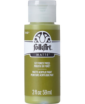 Folkart Acrylic Matte Forest Moss 2 fl oz (527)