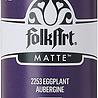 Folkart Acrylic Matte Eggplant 2 fl oz (2253) Folkart Acrylic Matte Eggplant 2 fl oz (2253)