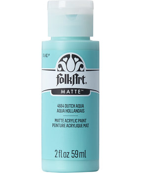 Folkart Acrylic Matte Dutch Aqua 2 fl oz (4664) (DISCONTINUED)