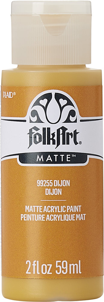Folkart Acrylic Matte Dijon 2 fl oz (99255) (DISCONTINUED) Folkart Acrylic Matte Dijon 2 fl oz (99255) (DISCONTINUED)