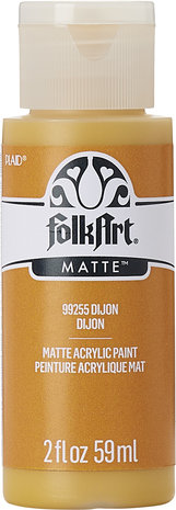 Folkart Acrylic Matte Dijon 2 fl oz (99255) (DISCONTINUED) Folkart Acrylic Matte Dijon 2 fl oz (99255) (DISCONTINUED)