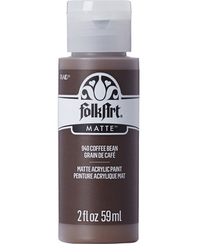 Folkart Acrylic Matte Coffee Bean 2 fl oz (940)