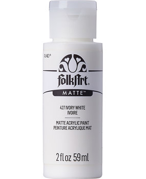 Folkart Acrylic Matte Ivory White 2 fl oz (427)