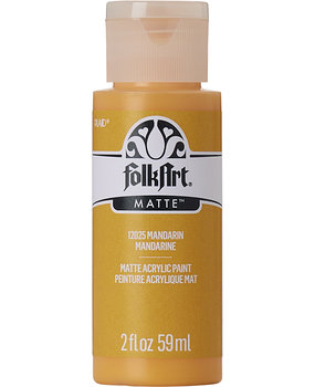 Folkart Acrylic Matte Mandarin 2 fl oz (12025) (DISCONTINUED)