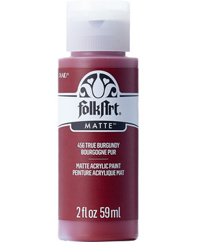 Folkart Acrylic Matte True Burgundy 2 fl oz (456) (DISCONTINUED)
