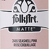 Folkart Acrylic Matte Seashell Pink 2 fl oz (2485) Folkart Acrylic Matte Seashell Pink 2 fl oz (2485)