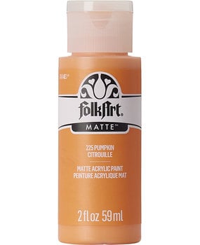 Folkart Acrylic Matte Pumpkin 2 fl oz (225) (DISCONTINUED)