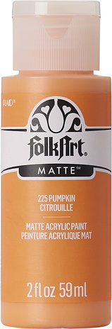 Folkart Acrylic Matte Pumpkin 2 fl oz (225) (DISCONTINUED)