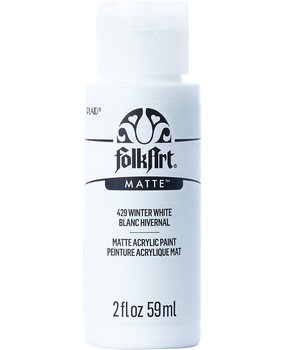 Folkart Acrylic Matte Winter White 2 fl oz (429)
