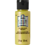 Folkart Color Shift Pastel Yellow 2 fl oz (12006) (DISCONTINUED)