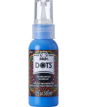 Folkart Dots Brilliant Blue 2 fl oz (12051) (DISCONTINUED)