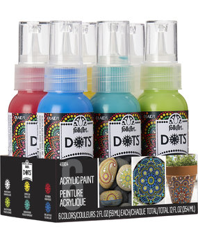 Folkart Dots Paint Set 6x2 fl oz (49904)