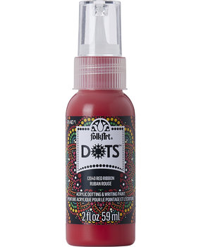 Folkart Dots Red Ribbon 2 fl oz (12040) (DISCONTINUED)