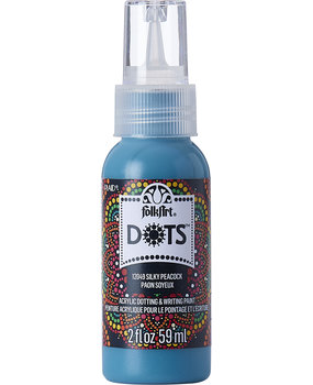 Folkart Dots Silky Peacock 2 fl oz (12049) (DISCONTINUED)