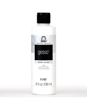 Folkart Gesso White Surface Primer 8 fl oz (370)