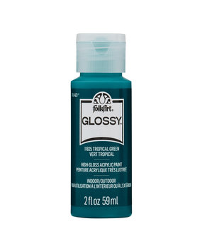 Folkart Glossy Tropical Green 2 fl oz (11825) (DISCONTINUED)