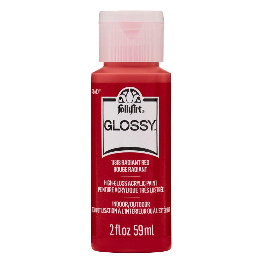 Folkart Glossy Radiant Red 2 fl oz (11818) (DISCONTINUED) Folkart Glossy Radiant Red 2 fl oz (11818) (DISCONTINUED)