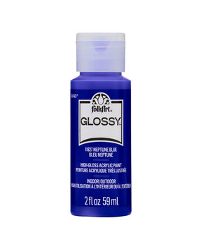 Folkart Glossy Neptune Blue 2 fl oz (11827) (DISCONTINUED)