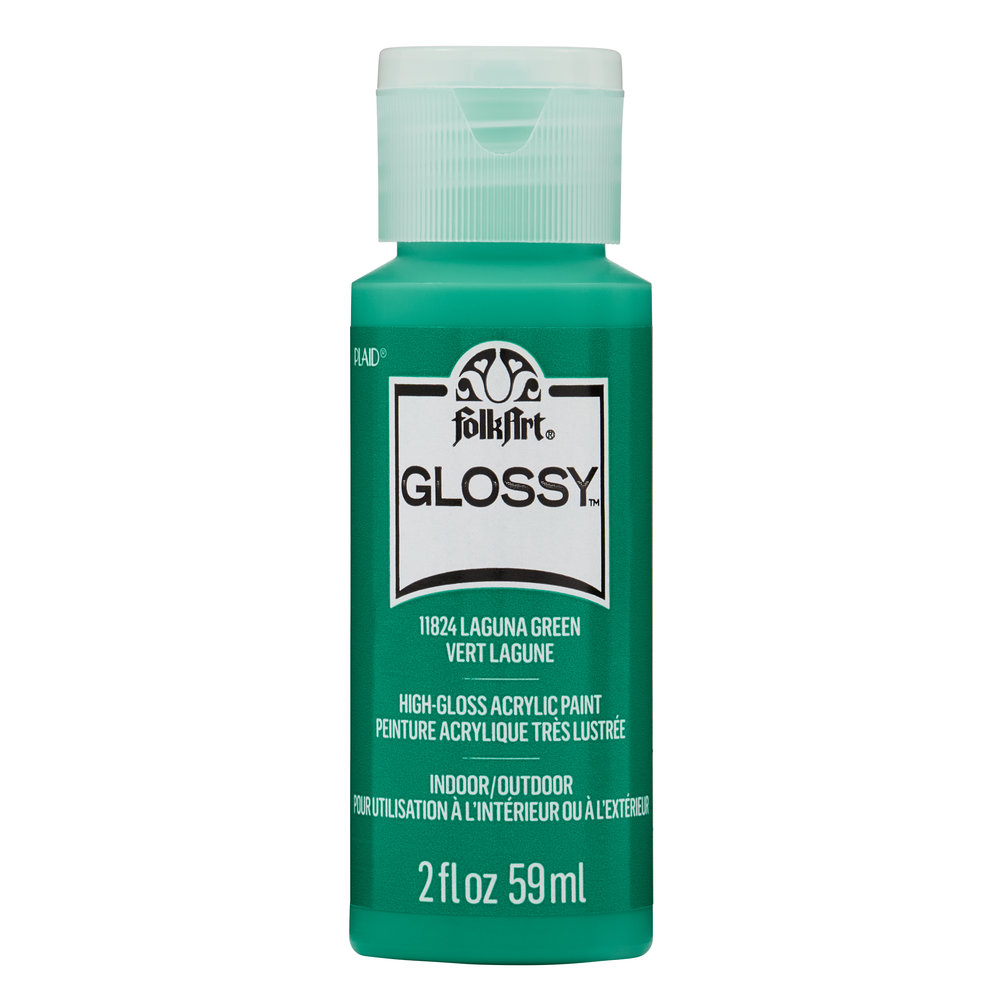 Folkart Glossy Laguna Green 2 fl oz (11824) (DISCONTINUED)
