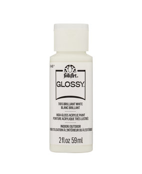 Folkart Glossy Brilliant White 2 fl oz (11815) (DISCONTINUED)