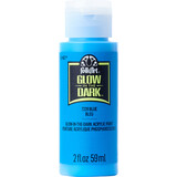 Folkart Glow-In-The-Dark Blue 2 fl oz (7229)