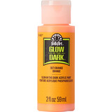Folkart Glow-In-The-Dark Orange 2 fl oz (2872)