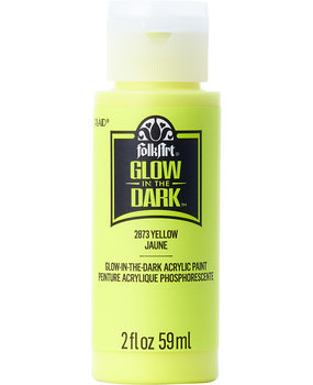 Folkart Glow-In-The-Dark Yellow 2 fl oz (2873)