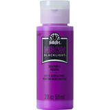 Folkart Neon Blacklight Purple 2 fl oz (K2856) (DISCONTINUED)