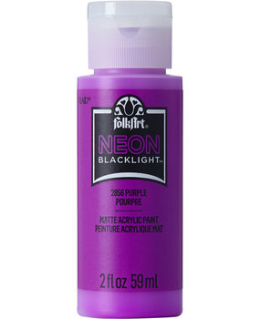 Folkart Neon Blacklight Purple 2 fl oz (K2856) (DISCONTINUED)