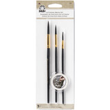 Folkart Lettering Brush Set (3pcs) (61114) (DISCONTINUED)